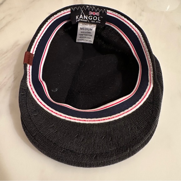 Kangol Indigo 507 Duckbill Cotton Flat Cap - Picture 5 of 8